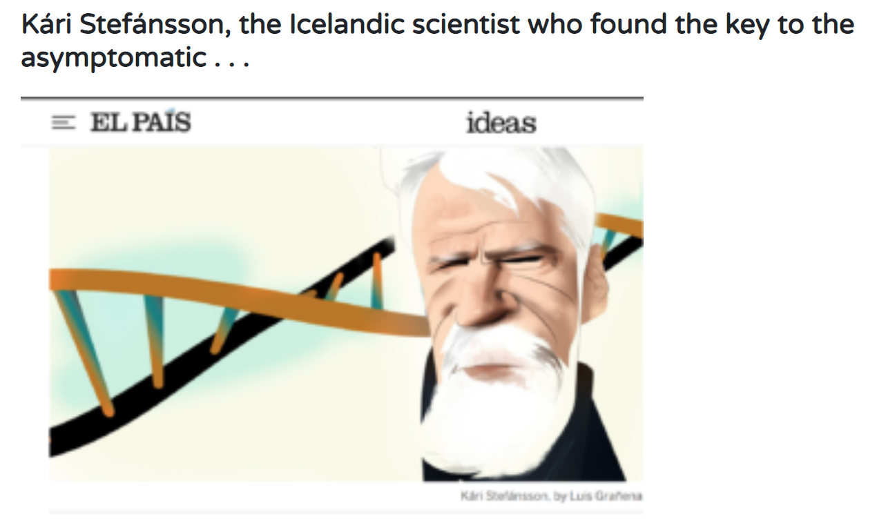 The Icelandic scientist who found the “Asymptomatic Key” for a transmission Covid19 disease