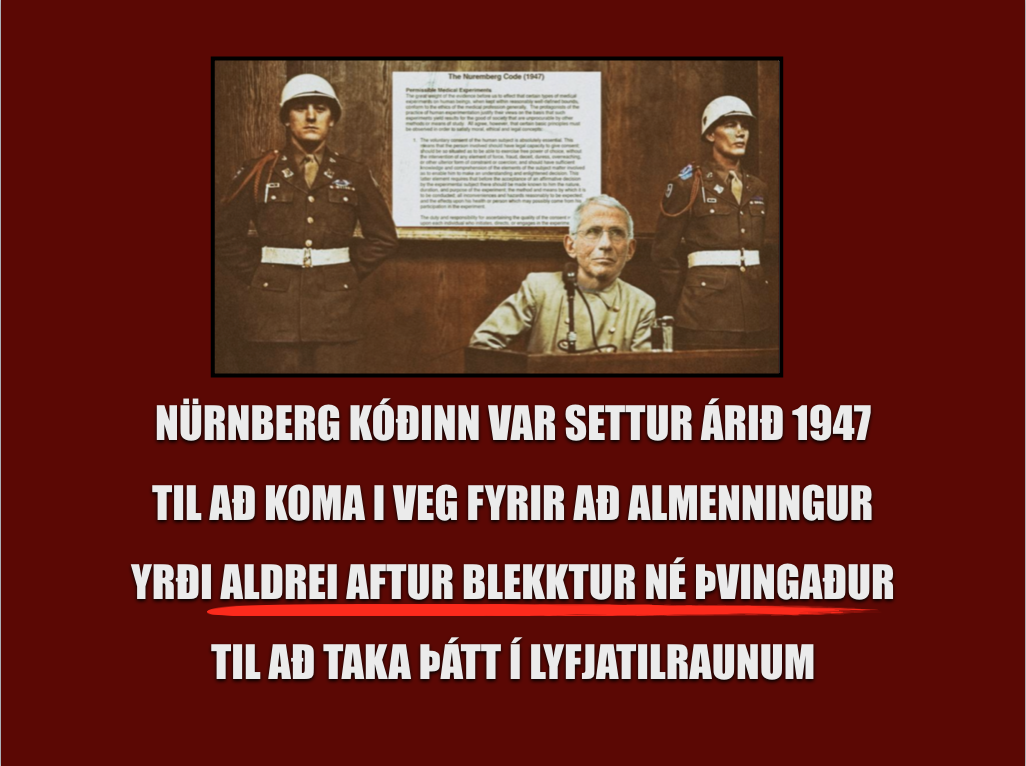 Óhugnalegar tilraunir Anthony Fauci á dýrum og börnum – Kórónulygasagan Rakin ofan í Kjölinnn