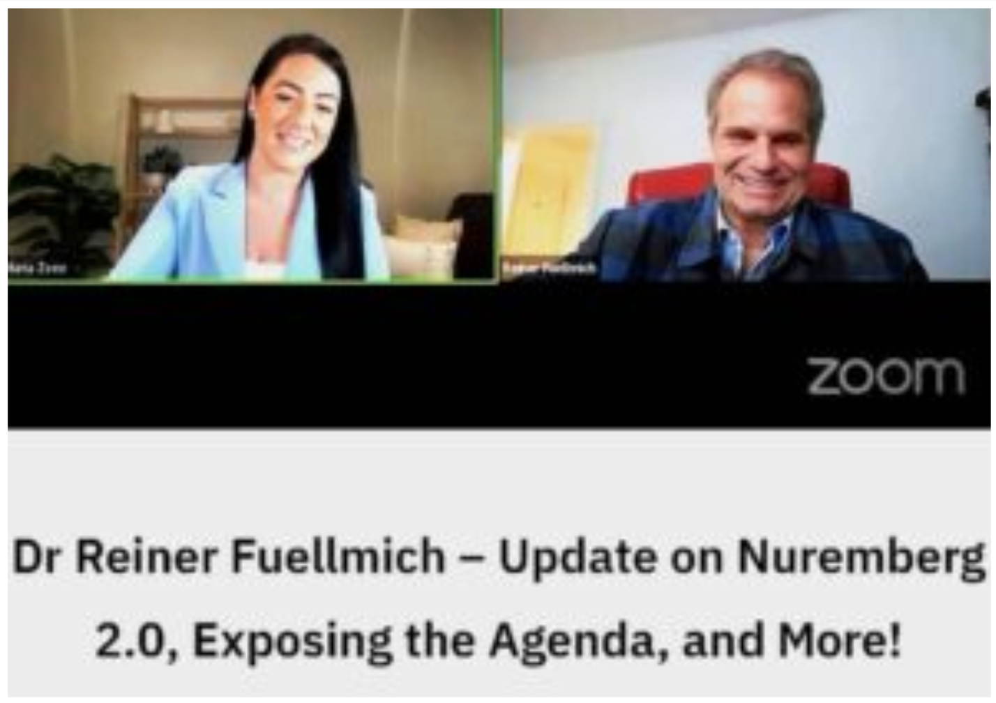 Reuner Fuellmich – Update on “Nuremberg 2.0” Back To The Light 