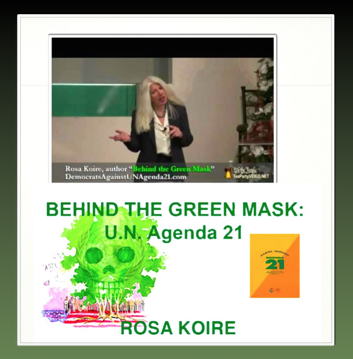 BEHIND THE GREEN MASK